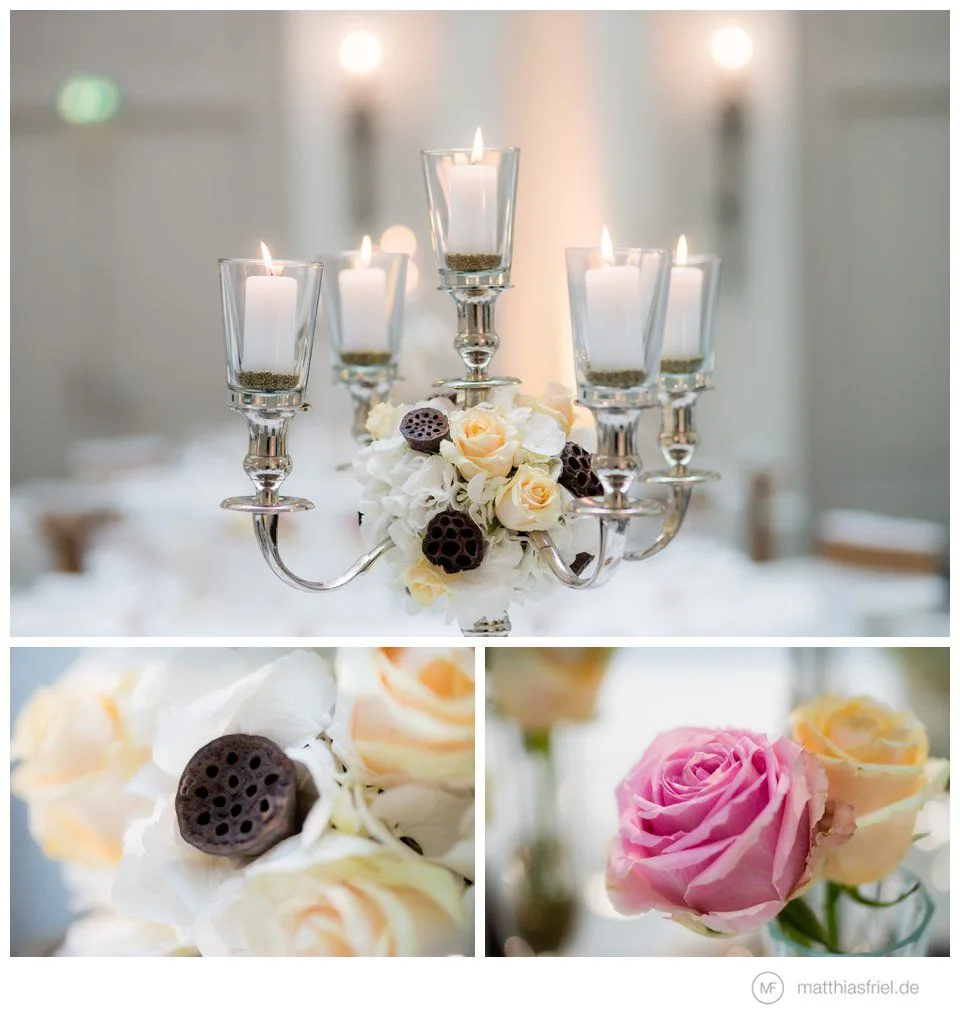 Grand hotel wedding decor